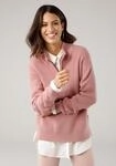 Troyer LAURA SCOTT, Damen, Gr. 38, rosa, Grobstrick, Obermaterial: 50% Viskose, 28%