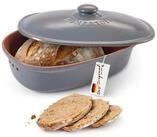 R&Ouml;MERTOPF R&ouml;mertopf Brottopf oval MEDI 2,3 Liter - Keramik Brotkasten, (Set),...