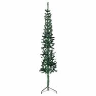 Kunstpflanze, vidaXL, K&uuml;nstlicher Halb-Weihnachtsbaum mit St&auml;nder Schlank...