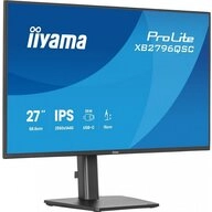 Iiyama XB2796QSC-B1 Monitor QHD IPS 16:9 75 Hz USB-C 65 WPD Schwarz TFT-Monitor