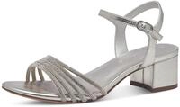 Tamaris Sandalette, Blockabsatz, Festtagsschuh, Abendschuh mit funkelnden