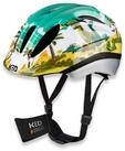 KED Fahrradhelm Meggy II Trend Kinderhelm, LED R&uuml;cklicht, MaxShell Technologie Und