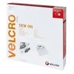 VELCRO Kabelbinder Klettband zum Aufn&auml;hen Haken & Flausch 20mm x 25m Wei&szlig;,