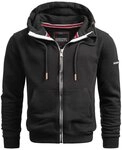 Alessandro Salvarini Sweatjacke ASBergamo aus hochwertigem, warmem Material
