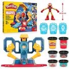 Hasbro Knetform-Set Play-Doh Marvel Iron Man Buntes Labor