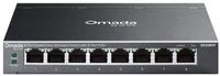 tp-link Omada ES208GP, Managed, L2, Gigabit Ethernet (10/100/1000), Power o...