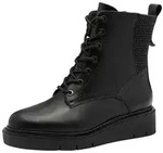 Tamaris WIDE FIT Schn&uuml;rstiefelette Easy Stretch schwarz 37 EU