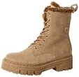 Tamaris Removable Sock aus Leder Blockabsatz 1-26240-45 Winterstiefelette Removable