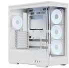Aerocool PC-Geh&auml;use Aerocool P500A-WT-v1, Tower-Geh&auml;use, (Tempered