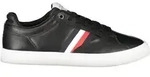 Tommy Hilfiger Equestrian Sneaker Eleganter schwarzer Herrensportschuh mit 40 EU