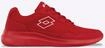 Sneaker LOTTO, Herren, Gr. 48, rot (rot, wei&szlig;), Synthetik, Textil, Schuhe...