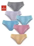 petite fleur by Lascana Jazz-Pants Slips (6er-Pack) aus reiner Baumwolle bunt 34