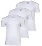Lacoste T-Shirt Herren T-Shirt 3er Pack Baumwolle (Packung, 3er Pack) wei&szlig; M