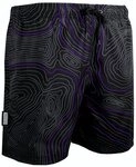 GUGGEN Mountain Badehose Badehose Herren Badeshorts Schnelltrocknend Kordelzug