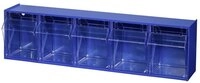 Allit Aufbewahrungsbox Allit 464430 Klappkasten-Magazin VarioPlus ProFlip 5 (B...