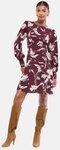 LIPSY Minikleid Lipsy Lang&auml;rmeliges Minikleid aus Viskose, Regular (1-tlg)