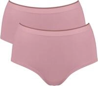 High-Waist-Slip SLOGGI "GO Sense", Damen, Gr. S, rosa (tea rose), Single Jersey,