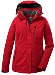 Outdoorjacke KILLTEC "KOW 140 WMN JCKT", Damen, Gr. 44, rot, Obermaterial: 100%