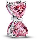 Pandora Bead 794253C01, Silber Pinkfarbene Schleife