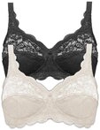 Susa Set: B&uuml;gelloser BH 2er Pack BH ohne B&uuml;gel Latina (Spar-Set, 2-tlg)