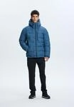 Steppjacke ICEPEAK "ICEPEAK AMERI", Herren, Gr. 48, blau (aqua), Obermaterial: 100%