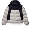 Steppjacke NAPAPIJRI "A-MOLVENO HOOD", Herren, Gr. S, grau (will gray), Obermaterial: