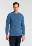 Levi's&reg; Rundhalspullover LV PRESIDIO mit Zopfmuster
