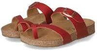Haflinger Haflinger 819079 - 1723 Damen Glattleder red Pantolette