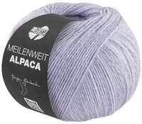 LANA GROSSA Meilenweit 6-fach 150g Alpaca uni H&auml;kelwolle, 390 m