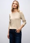 STREET ONE Langarmshirt in Unifarbe