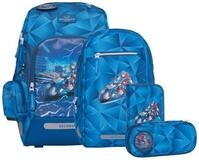 Beckmann Schulrucksack Active Air (6tlg., inkl. Sportrucksack, Federmappe,