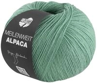 LANA GROSSA Meilenweit 6-fach 150g Alpaca uni H&auml;kelwolle, 390 m