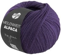 LANA GROSSA Meilenweit 6-fach 150g Alpaca uni H&auml;kelwolle, 390 m