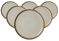 Ritzenhoff & Breker Fr&uuml;hst&uuml;cksteller Malaga Dessertteller &oslash; 22 cm 6er Set,...