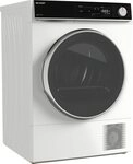 Sharp W&auml;rmepumpentrockner KD-NHA0S6GW1C-DE, 10kg / EEK C / 3 Tasten /...