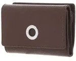 Mandarina Duck Geldb&ouml;rse Wallet with Flap, aus echtem Leder braun 14.5 cm x 10...