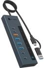 ICY BOX Laptop-Dockingstation ICY BOX IB-HUB1743-CPD, USB-Hub