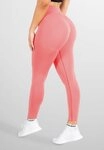 Smilodox Leggings Amaze Pro mit Scrunch-Effekt, High Waist V-Shape Sport & Yogahose