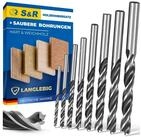 S&R Holzbohrer D&uuml;belbohrer, Premium Holzspiralbohrer in Kunststoffbox, (Satz, 8-tlg: