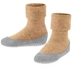 FALKE Cosyshoe (weiche Merinowolle) beige Kinder Hausschuh beige 31-32 EU