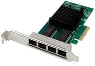 Digitus WLAN-Modul 4-Port Gigabit Ethernet Netzwerkkarte, RJ45, PCI E