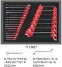 KS Tools Crimpzange KS Tools Schl&uuml;ssel-Satz, 24-tlg. in 1/1 Systemeinlage