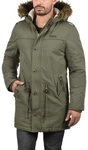 Indicode Parka IDPulsoor Winterjacke mit abnehmbarem Kunstfellkragen