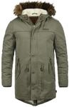 Langmantel INDICODE "Parka IDPulsoor", Herren, Gr. 3XL, gr&uuml;n (army), Obermaterial: