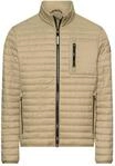 Steppjacke CAMEL ACTIVE, Herren, Gr. M, beige (khaki), Steppware, Obermaterial: 100%