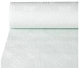 PAPSTAR GmbH Tischdecke Damasttischtuch weiss 50m x 1,2m auf Rolle