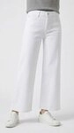 MAC Weite Jeans DREAM WIDE mit Fransen am Saum