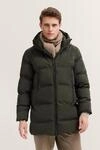 Parka BUGATTI "Rainseries", Herren, Gr. 46, gr&uuml;n (180, oliv), 100% Polyester,