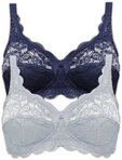 Susa Set: B&uuml;gelloser BH 2er Pack BH ohne B&uuml;gel Latina (Spar-Set, 2-tlg)