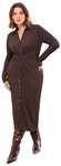 LIPSY Midikleid Lipsy Strukturiertes Hemdkleid in Midil&auml;nge (1-tlg)